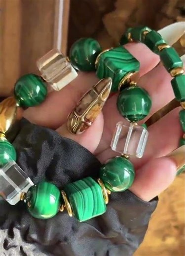 *Designed for Effortless Layering | Peacock & White Crystal*#crystal