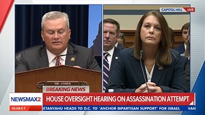 79K views · 2.6K reactions | BREAKING NEWS: Secret Service director Kimberly Cheatle to testify before Congress and Rep. James Comer calls for her resignation. | NEWSMAX | Facebook
