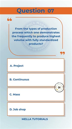 Management, Business Management and Administration Exit Exam Q&A Part 1: Sene 2, 2017