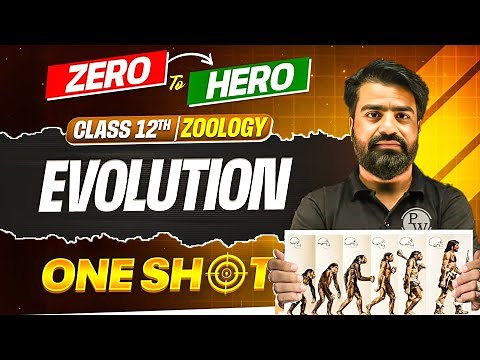 JKBOSE Class 12th Zoology | Evolution | ONE-SHOT | Gun Shot Series | JKBOSE Wallah