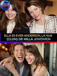 20K views · 356 reactions | Ella es Ever Anderson, la hija (clon) de Milla Jovovich #millajovovich #everanderson #noticiastendencia Milla Jovovich y Paul W. S. Anderson forman una de las parejas más sólidas y consolidadas de Hollywood, con una relación que se remonta a 2003, cuando se enamoraron revisando el guion de 'Resident Evil'. Síguenos en Noticias Tendencias #noticias #noticiastendencia #ultimasnoticias #millajovovich #everanderson | Noticias Tendencia | Facebook