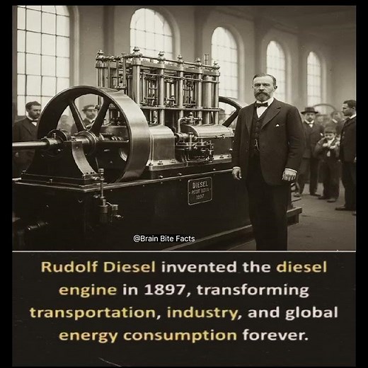 Invention That Revolutionized the World – Diesel Engine Story!” #didyouknow
