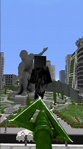 Superheroes battle it out in Minecraft! #minecraft #modded #superhero #gaming #minecraftmeme #shorts