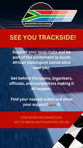 🏁 YOUR MOTORSPORT WEEKEND LINE-UP: 7-9 NOVEMBER 2025 #MSAEvents #MotorsportSA #RacingWeekend | Motorsport South Africa