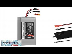 VEVOR 48V Electric Scooter Battery 10Ah Ebike Lithium Battery Pack with 30A