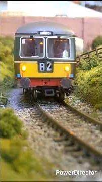 Bachmann Class 105 DMU working in action.