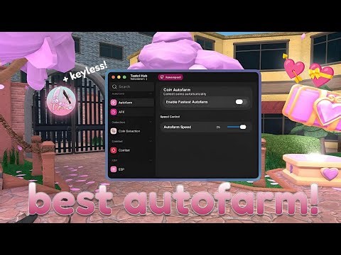 [💝🌹] NEW VALENTINES UPDATE! AUTOFARM + FASTEST ITEM SPAWNER SCRIPT (MM2) also keyless!