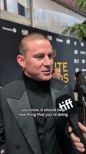 Channing Tatum reflects on his 20-year career at the TIFF Tribute Awards 🏆