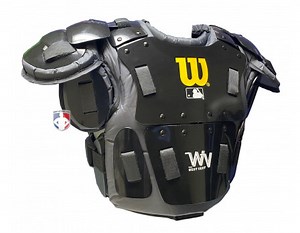 Wilson MLB West Vest Pro Gold 2 Memory Foam Umpire Chest Protector