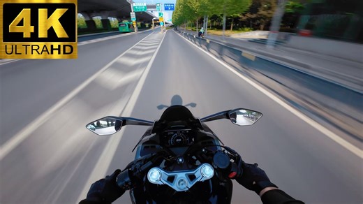 4k l 450sr无风噪纯享，补油就是爽！