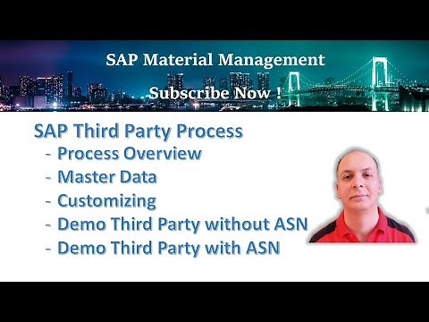 SAP Third Party Process