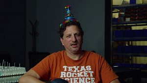 Firefly Aerospace uses rocket engine to light birthday candles in epic cake video