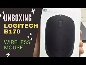 Logitech B170 Wireless Mouse Unboxing | How to Connect Wireless Unboxing |
