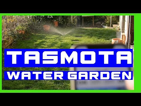 Automatic garden watering with TASMOTA on NodeMCU or Wemos D1 ESP8266 and relays