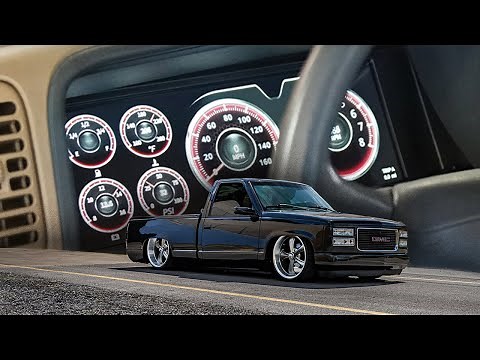 AutoMeter InVision Digital Dash for the 1995-98 Chevrolet Truck