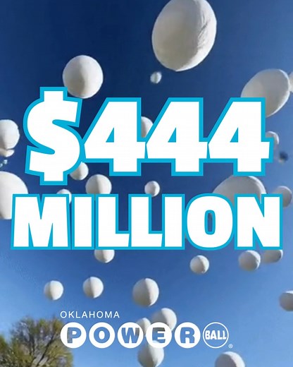 The Powerball jackpot has soared to $444 MILLION! Get your tickets before tonight's drawing for your chance at a life-changing sum! | Oklahoma Lottery