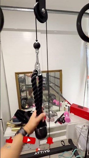 Full gym setup squat rack #squatrack #gym #garagegym #fitness #exercise #youtubeshorts #motivation