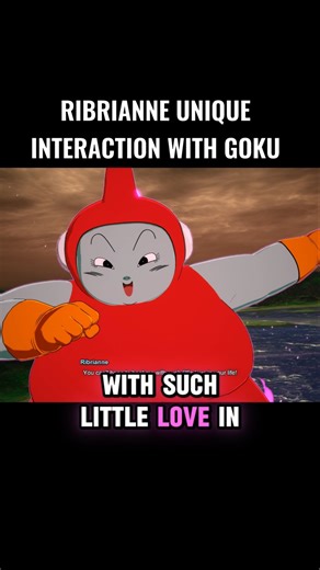 Ribrianne Unique Interaction With Goku 🤯 #crashout #ribrianne #sparkingzero #dragonball #dbz