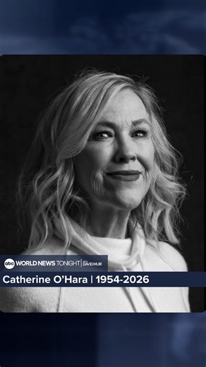 ABC World News Tonight on Instagram: "Award-winning actress Catherine O’Hara has died at age 71 following a brief illness. The comedy legend’s career spanned decades with roles in “Home Alone,” “Best in Show,” “Schitt's Creek” and more. As tributes pour in, @DavidMuirABC looks back at her legacy."