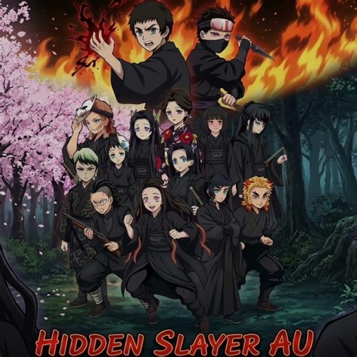 Oni Kage (鬼影) Demon Slayer - Kimetsu No YAIBA: Hidden Slayer Au #demonslayer