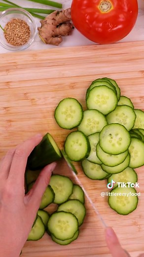 Logan's Whole Cucumber Salad Recipe