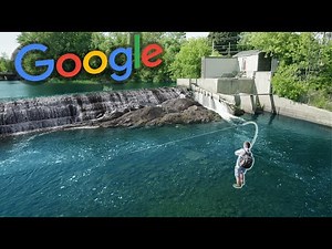 Google Maps Roadside Fishing Challenge -- (Creek Fishing MADNESS)
