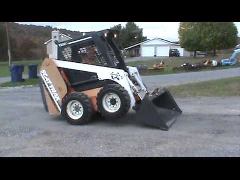 1998 Scat Trak 1300C Skid Steer Loader 49HP Aux Hyds Nice For Sale