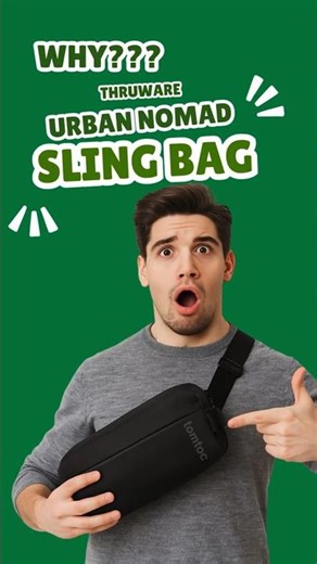 This Sling Bag Fits Everything?! 😳 | Urban Nomad