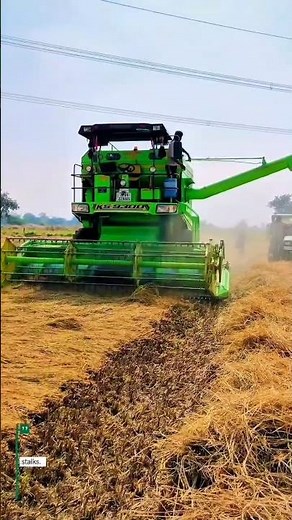 Efficient Harvesting with Modern Combine Harvester: An Educational Video