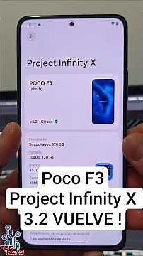 Poco F3 - Project Infinity X 3.2 IS BACK! THE BEST AOSP ROM IS BACK! #customroms
