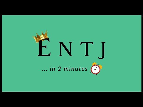 How To Spot an ENTJ in 2 Minutes...