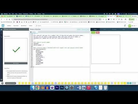 CodeHS Computer Science #632 Guess a Number