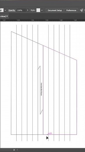 SLASH and SPREAD PATTERN CUTTING MADE SIMPLE in Illustrator - 2023 Tutorial