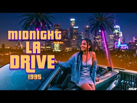 Midnight Drive in LA 1995 🚘 90s West Coast G-Funk & R&B Chill Mix (45 Min)