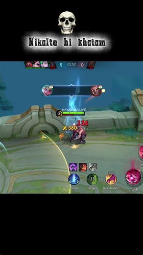 Bande nikalte hii khatam😱😱😱 #mobalegends5v5 #shorts