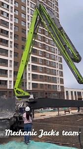 7.7M views · 10K reactions | Concrete Pump Truck Operation On Site #mechanic #mechanicjack #concrete #trucks | Mechanic Jack's team | Facebook