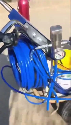 Road Hydraulic Dual-gun Cold Spray Machine .