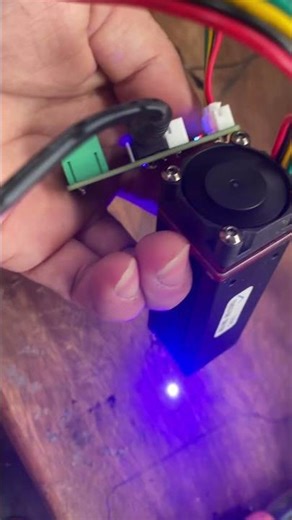 Test laser module for cutting