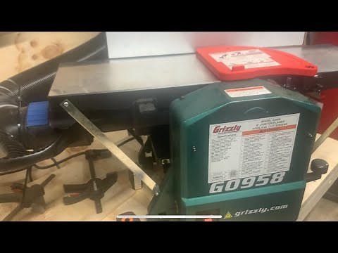 Grizzly 8”planer/jointer combo and grizzly 1 1/2 hp wall mount dust collector review