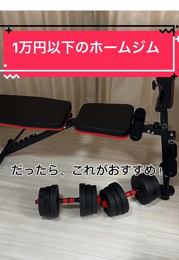 驚きの価格！金欠でもできる筋トレ器具