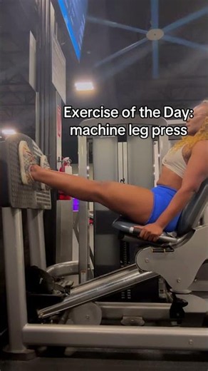 Exercise of the Day: machine leg press #motivation #naturalbodybuilding #gym #legday #getripped