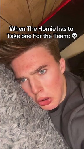 Taking One For The Team 🤣. Creds: ‪@loicspaghetti‬