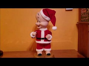 Gemmy - Singing Christmas Porky Pig