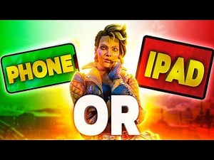 iPAD MEH ...... iPHONE BETTER | Apex Legends Mobile
