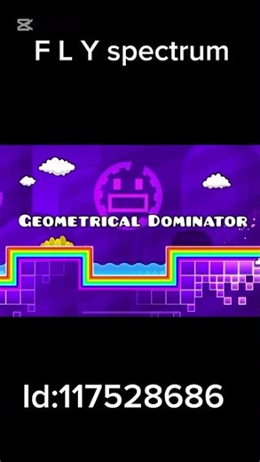 F L Y spectrum in geometry dash😁