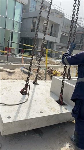 Crane Lifting Top Slab | Construction Site Update | Gradelog by Usman
