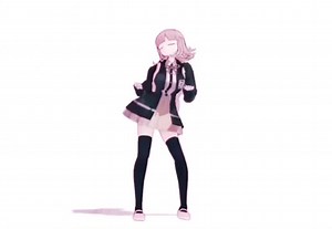 Chiaki Nanami Dancing - Danganronpa Fan Video