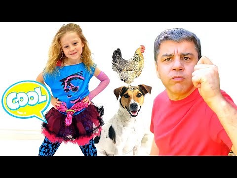 Nastya montou um zoológico em casa, uma nova história infantil