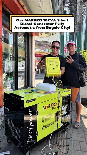 10KVA Silent Diesel Generator Review from Baguio City