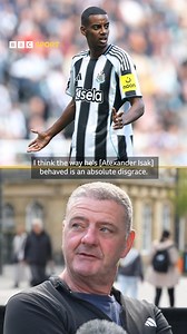 870K views · 7K reactions | "I think the way he's behaved is an absolute disgrace."  Newcastle fans are not happy with Alexander Isak  The forward has agreed a British transfer record fee of £125m to sign for Liverpool ✍️ | Match of the Day | Facebook